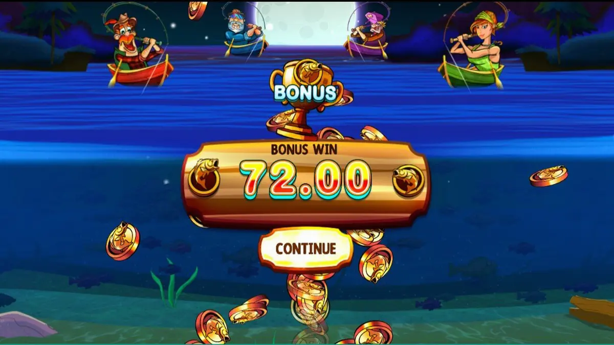 Tampilan visual slot All About the Bass 2: Froggy Style dengan latar belakang rawa dan karakter pemancing.